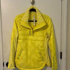 Yellow lululemon pullover